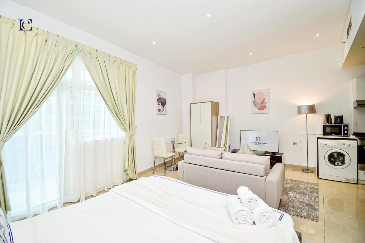 Luxury Escapes - Budget Studio With Balcony, Yacht Bay Marina Dubai Buitenkant foto